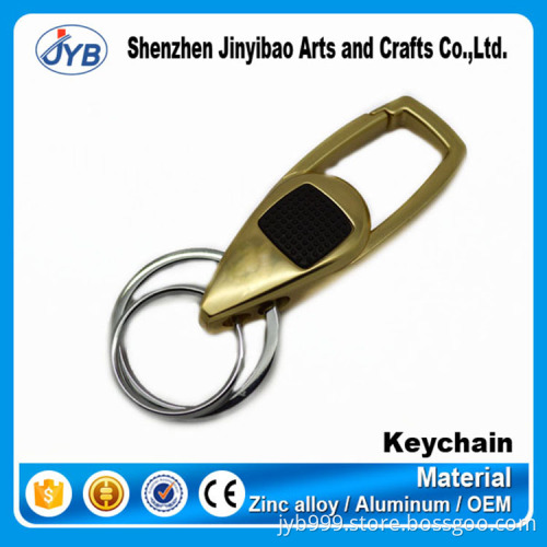 custom color metal plated high quality keychain